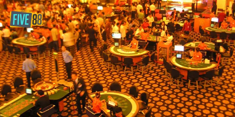 Thiết kế trang web Casino FIVE88 hoàn hảo