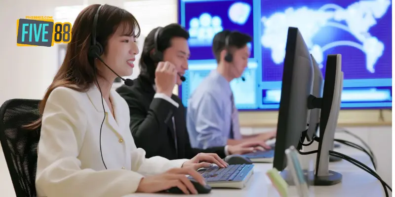 Giới thiệu đội ngũ chăm sóc khách hàng tại FIVE88